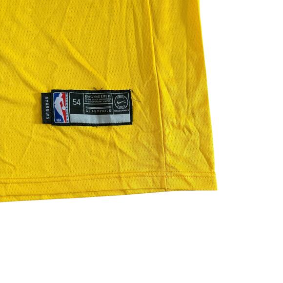 Nike Kobe Bryant #8 Los Angeles Lakers Jersey Men’s 54 Yellow Purple Swingman - Picture 2 of 4
